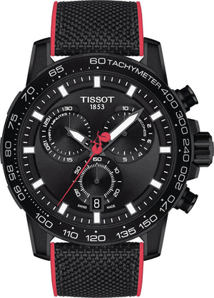 Tissot Supersport Chrono Giro D'Italia Black Dial Black Nylon Strap Watch for Men - T125.617.37.051.00 Buy Now By Tissot