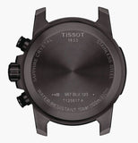 Tissot Supersport Chrono Black Dial Brown Leather Strap Watch for Men - T125.617.36.051.01 Buy Now By Tissot