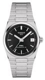 Tissot PRX Powermatic 80 Black Dial Silver Steel Strap Watch for Men - T137.207.11.051.00 Buy Now By Tissot