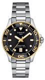 Tissot Seastar 1000 Black Dial Silver Steel Strap Watch For Men - T120.210.21.051.00 Buy Now By Tissot