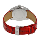 Tissot Couturier White Dial Red Leather Watch For Women - T035.210.16.011.01 Buy Now By Tissot