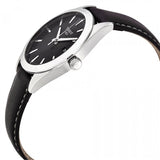 Tissot Gentleman Black Dial Black Leather Strap Watch For Men - T127.410.16.051.00 Buy Now By Tissot