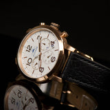 Tommy Hilfiger Jake Multifunction White Dial Black Leather Strap Watch for Men - 1791236 Buy Now By Tommy Hilfiger