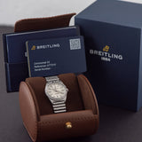 Breitling Chronomat 32 Diamonds White Dial Silver Steel Strap Watch for Women - A77310591A1A1 Buy Now By Breitling