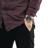 Tag Heuer Aquaracer Calibre 16 Day-Date Black Dial Silver Steel Strap Watch for Men - CAY211A.BA0927 Buy Now By Tag Heuer