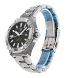 Tag Heuer Aquaracer Automatic Black Dial Silver Steel Strap Watch for Men - WAY2010.BA0927 Buy Now By Tag Heuer