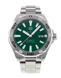 Tag Heuer Aquaracer Green Dial Watch for Men - WAY2015.BA0927 Buy Now By Tag Heuer