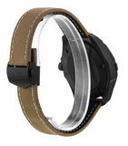 Tag Heuer Aquaracer 300 Calibre 5 Automatic Black Dial Brown Nylon Strap Watch for Men - WAY208C.FC6383 Buy Now By Tag Heuer