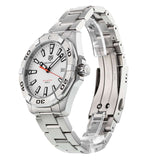Tag Heuer Aquaracer Quartz White Dial Silver Steel Strap Watch for Men - WBD1111.BA0928 Buy Now By Tag Heuer