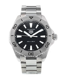 Tag Heuer Aquaracer Professional 200 Quartz Black Dial Silver Steel Strap Watch for Men - WBP1110.BA0627 Buy Now By Tag Heuer