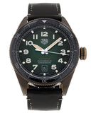 Tag Heuer Autavia Olive Green Dial Watch for Men - WBE5190.FC8268 Buy Now By Tag Heuer