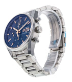 Tag Heuer Carrera Automatic Chronograph Blue Dial Silver Steel Strap Watch for Men - CBK2115.BA0715 Buy Now By Tag Heuer