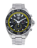 Tag Heuer Formula 1 Chronograph Black Dial Silver Steel Strap Watch for Men- CAZ101AC.BA0842 Buy Now By Tag Heuer