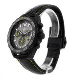 Tag Heuer Formula 1 Chronograph Senna Black Dial Black Leather Strap Watch for Men - CAZ101AJ.FC6487 Buy Now By Tag Heuer