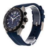 Tag Heuer Formula 1 Chronograph Blue Dial Blue Rubber Strap Watch for Men - CAZ101AV.FT8077 Buy Now By Tag Heuer