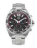 Tag Heuer Formula 1 Chronograph Black Dial Silver Steel Strap Watch for Men - CAZ101Y.BA0842 Buy Now By Tag Heuer