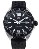 Tag Heuer Formula 1 Quartz Black Dial Black Rubber Strap Watch for Men - WAZ1110.FT8023 Buy Now By Tag Heuer