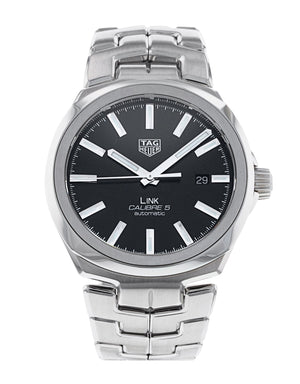 Tag Heuer Link Quartz Black Dial Silver Steel Strap Watch for Women - WBC2110.BA0603 Buy Now By Tag Heuer