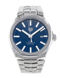 Tag Heuer Link Automatic Blue Dial Silver Steel Strap Watch for Men - WBC2112.BA0603 Buy Now By Tag Heuer