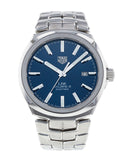 Tag Heuer Link Automatic Blue Dial Silver Steel Strap Watch for Men - WBC2112.BA0603 Buy Now By Tag Heuer