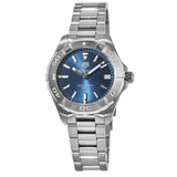 Tag Heuer Aquaracer Quartz Blue Dial Silver Steel Strap Watch for Women - WBD1312.BA0740 Buy Now By Tag Heuer