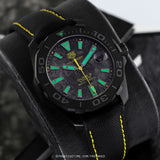 Tag Heuer Aquaracer Carbon Dial Watch for Men - WBD218B.FC6446