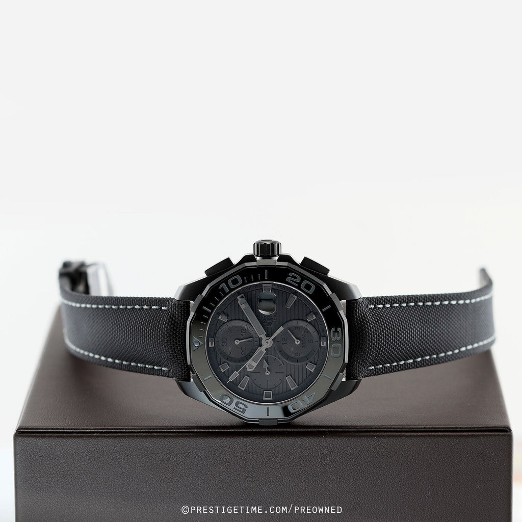 Tag Heuer Aquaracer Grey Titanium Dial Watch for Men - CAY218B.FC6370