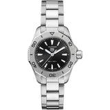 Tag Heuer Aquaracer Professional 200 Quartz Black Dial Silver Steel Strap Watch for Women - WBP1410.BA0622 Buy Now By Tag Heuer
