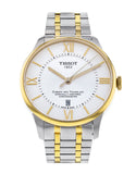 Tissot Chemin Des Tourelles Powermatic 80 Cosc Silver Dial Two Tone Steel Strap Watch For Men - T099.408.22.038.00 Buy Now By Tissot
