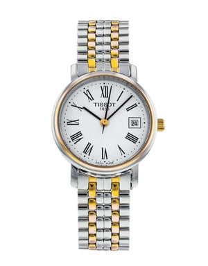 Tissot T Classic Desire Two Tone Quartz Watch For Women - T52.2.281.13 Buy Now By Tissot
