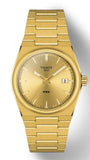 Tissot PRX Powermatic 80 Gold Dial Gold Steel Strap Watch for Men - T137.407.33.021.00 Buy Now By Tissot