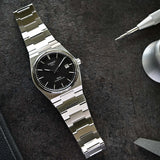 Tissot PRX Powermatic 80 Black Dial Silver Steel Strap Watch for Men - T137.407.11.051.00 Buy Now By Tissot