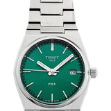 Tissot PRX Green Dial Silver Steel Strap Watch for Women - T137.210.11.081.00 Buy Now By Tissot