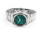 Tissot PRX Green Dial Silver Steel Strap Watch For Men - T137.410.11.091.00 Buy Now By Tissot
