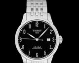 Tissot T Classic Powermatic 80 Black Dial Silver Steel Strap Watch For Men - T41.1.483.52 Buy Now By Tissot
