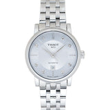 Tissot Carson Premium Automatic Lady Diamonds Silver Dial Silver Steel Strap Watch for Women - T122.207.11.036.00 Buy Now By Tissot