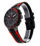Tissot T Race Cycling Vuelta Black Dial Two Tone Rubber Strap Watch For Men - T111.417.37.441.01 Buy Now By Tissot