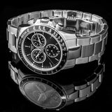 Tissot V8 Quartz Chronograph Black Dial Silver Steel Strap Watch For Men - T106.417.11.051.00 Buy Now By Tissot