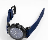 Tissot T Race Chronograph Blue Dial Blue Silicone Strap Watch For Men - T115.417.37.041.00 Buy Now By Tissot