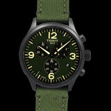Tissot Chrono XL Green Dial Green NATO Strap Watch For Men - T116.617.37.097.00 Buy Now By Tissot