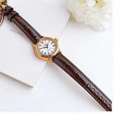 Tissot T Classic Carson White Dial Brown Leather Strap Watch For Women - T085.207.36.013.00 Buy Now By Tissot