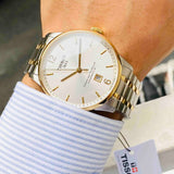 Tissot Chemin Des Tourelles Powermatic 80 Silver Dial Two Tone Steel Strap Watch For Men - T099.407.22.037.00 Buy Now By Tissot