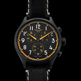 Tissot Chrono XL Vintage Chronograph Black Dial Black Leather Strap Watch For Men - T116.617.36.052.02 Buy Now By Tissot