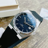 Tissot PRX Powermatic 80 Blue Dial Black Rubber Strap Watch for Men - T137.407.17.041.00 Buy Now By Tissot