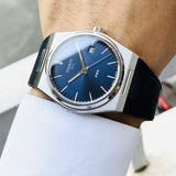 Tissot PRX Blue Dial Blue Leather Strap Watch for Men - T137.410.16.041.00 Buy Now By Tissot