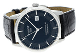 Tissot T Classic Luxury Powermatic 80 Black Dial Black Leather Strap Watch For Men - T086.408.16.051.00 Buy Now By Tissot