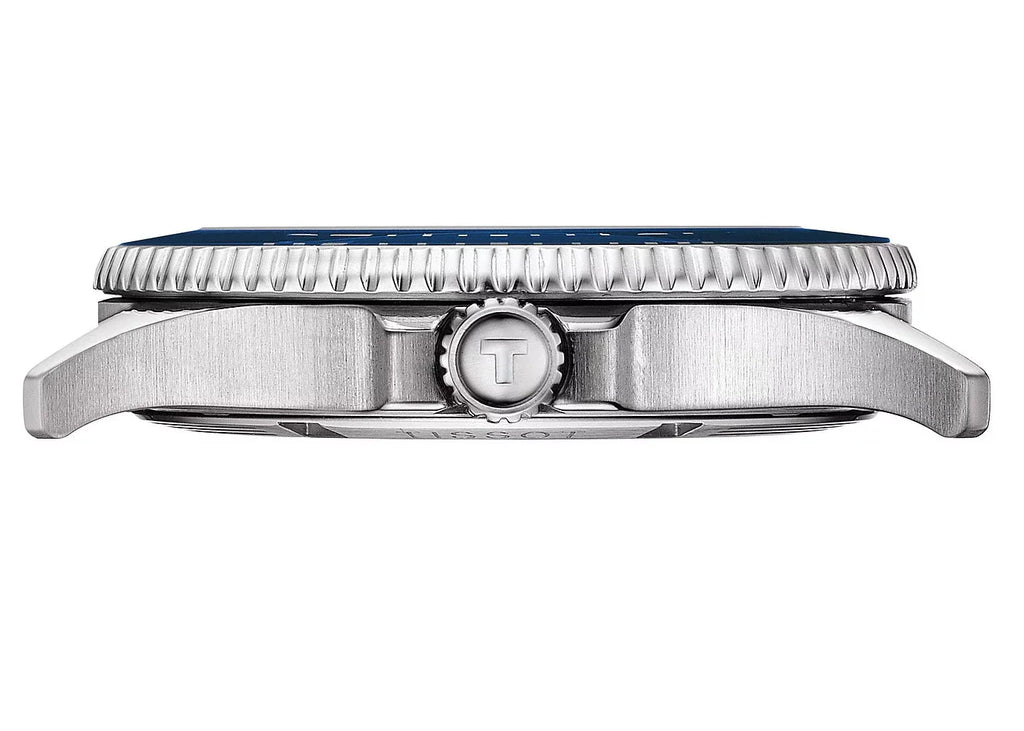 Tissot Seastar 1000 Blue Dial Silver Steel Strap Watch For Men - T120.410.11.041.00 Buy Now By Tissot