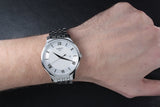 Tissot T Classic Tradition Silver Dial Silver Steel Strap Watch For Men - T063.610.11.038.00 Buy Now By Tissot