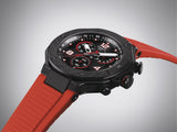 Tissot T Race Chronograph Black Dial Red Rubber Strap Watch For Men - T141.417.37.057.01 Buy Now By Tissot