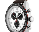 Tissot T Sport PRS 516 Chronograph Silver Dial Brown Leather Strap Watch for Men - T131.617.16.032.00 Buy Now By Tissot